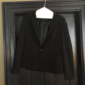 Kenneth Cole Blazer Sz Medium Navy/ Black
